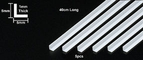 Tamiya Plastic Beams 5mm L-Shaped (5pcs)