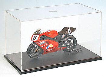 Tamiya Motorcycle Showcase w/Black Base Plastic Model Display Case 1/12 Scale #73005
