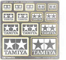 Tamiya Tamiya Logo Plate P-E Plastic Model Accessories Kit #73023