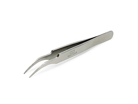 Tamiya HG Angled Tweezers Round Tip #74108