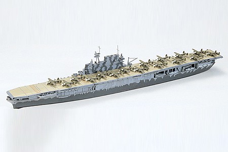 Tamiya USS Hornet Aircraft Carrier Waterline Plastic Model Military Ship Kit 1/700 Scale #77510