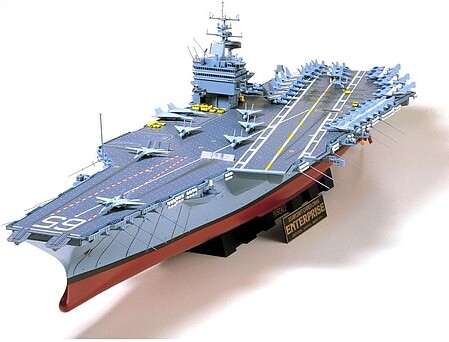 Tamiya USS Enterprise Carrier Boat Plastic Model Military Ship Kit 1/350 Scale #78007