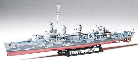 Tamiya US Navy DD445 Fletcher Destroyer Boat Plastic Model Military Ship Kit 1/350 Scale #78012
