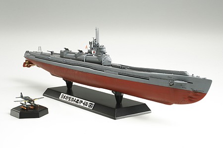 Tamiya Japanese Navy Submarine I-400 SUB IJN Plastic Model Military Ship Kit 1/350 Scale #78019