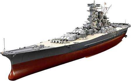 Tamiya Japanese Battleship Yamato Boat Plastic Model Military Ship Kit 1/350 Scale #78025