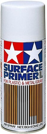 Tamiya Surface Primer L Gray Hobby and Model Lacquer Paint #87042