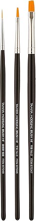 Tamiya Modeling High-Finish Paint Brush Set 3 Brushes #87067