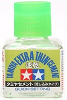 Extra Thin Cement 40ml (Quick-Setting) Plastic Model Cement #87182