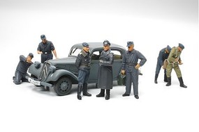 Tamiya Citroen 11CV/Luftwaffe Figures Plastic Model Military Diorama Kit 1/48 Scale #89731 Tamiya Citroen 11CV/Luftwaffe Figures Plastic Model Military Diorama Kit 1/48 Scale #89731