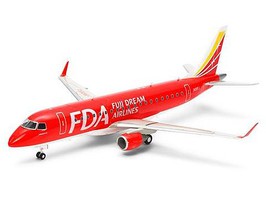 Fuji Dream Airlines Embraer 175 Plastic Model Airplane Kit 1/100 Scale #92197