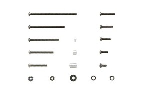 Tamiya JR Black Plated Screw Set