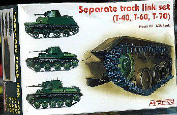 Techmod 1/35 Separate Track Link Set for T30/T40/T60/T70/T70M