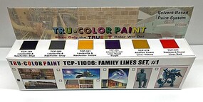 Tru-Color RR FAMILY LINES SET #1