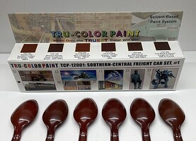 Tru-Color South-Central Freight Car Paint Set #1