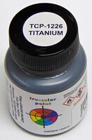 Tru-Color Titanium 1oz Hobby and Model Enamel Paint #1226