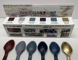Tru-Color US Navy 1942-45 Measure 12 Paint Set