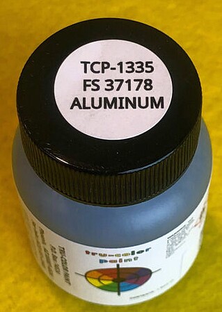 Tru-Color FS-37178 Aluminum 1oz Hobby and Model Enamel Paint #1335