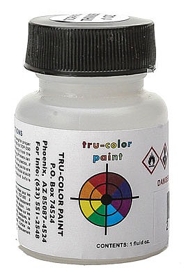 Tru-Color Railroad Thinner 1oz Hobby and Model Enamel Paint #15