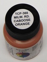 Tru-Color Milw Rd Caboose Orng 1 oz