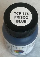 Tru-Color Frisco Blue Model Railroad Paint Enamel #375