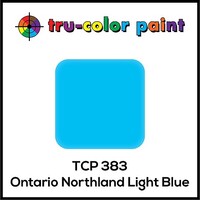 Tru-Color Ontario Northland Light Blue 1oz Hobby and Model Enamel Paint #383