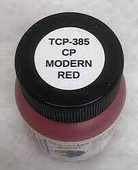 Tru-Color CP Rail Modern Red 1oz Hobby and Model Enamel Paint #385