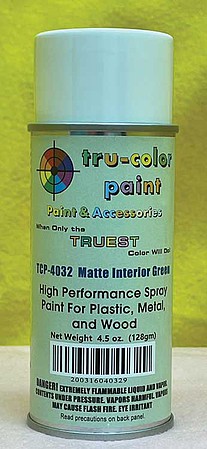 Medium Green Zinc Chromate Primer Spray Paint, 12 oz 