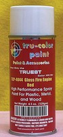 Tru-Color Gloss Fire Engine Red Spray 4.5oz Hobby and Model Enamel Paint #4044