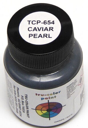 Tru-Color Caviar Pearlescent 1oz Hobby and Model Enamel Paint #654
