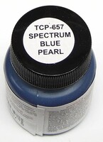 Tru-Color Spectrum Blue Pearlescent 1oz Hobby and Model Enamel Paint #657