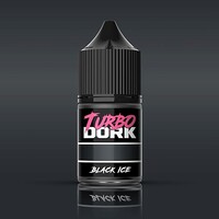 TurboDork Black Ice Metallic Acrylic Paint 22ml Bottle