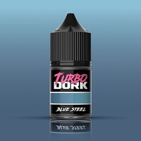 TurboDork Blue Steel Metallic Acrylic Paint 22ml Bottle