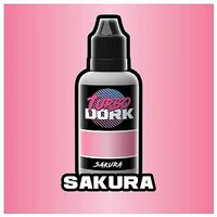 TurboDork Sakura Metallic Paint 20ml Bottle Hobby and Plastic Model Acrylic Paint #5083
