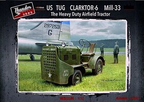 Thunder-Model 1/32 WWII US Clarktor6 Mill33 Heavy Duty Airfield Tow Tractor