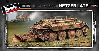 Thunder-Model 1/35 German Bergepanzer 38 Hetzer Late Recovery Vehicle