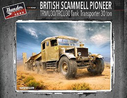 Thunder-Model 1/35 British Scammell Pioneer TRMU30/TRCU30 3-Ton Tank Transporter (New Tool)