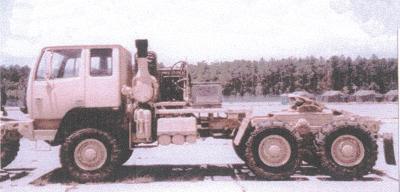 Trident M1088 MTV 5-Ton 3-Axle 6x6 Semi Tractor HO Scale Model Roadway Vehicle #81008