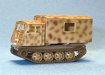 Trident Raupenschlepper Ost Crawler Tractor East Ambulance HO Scale Model Roadway Vehicle #87058