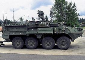Trident ''Stryker'' ICV M1126 Infantry Carrier Vehicle HO Scale Model Roadway Vehicle #87090 Trident ''Stryker'' ICV M1126 Infantry Carrier Vehicle HO Scale Model Roadway Vehicle #87090