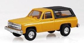Trident Chevrolet Full Size Blazer Yellow w/Black Hard Top HO Scale Model Roadway Vehicle #900013 Trident Chevrolet Full Size Blazer Yellow w/Black Hard Top HO Scale Model Roadway Vehicle #900013