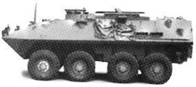 Trident LAV M Armored Mortar Carrier Green HO Scale Model Roadway Vehicle #90012 Trident LAV M Armored Mortar Carrier Green HO Scale Model Roadway Vehicle #90012