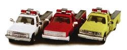 Trident Emergency CFE Mini-Pumper w/Chevy Cab Red HO Scale Model Railroad Vehicle #90062