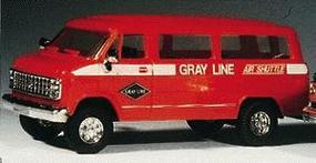 Trident Chevrolet Van Airport Shuttle Service HO Scale Model Railroad Vehicle #90071 Trident Chevrolet Van Airport Shuttle Service HO Scale Model Railroad Vehicle #90071