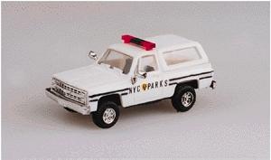 Trident Chevy Blazer NYC Park Police HO Scale Model Railroad Vehicle #90106