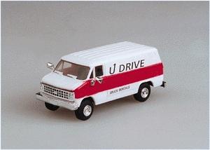 Trident Chevrolet U Drive Rentals HO Scale Model Railroad Vehicle #90123