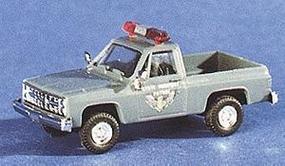 Trident Chevrolet Truck w/Short Box Ohio State Highway Patrol HO Scale Model Railroad Vehicle #90183 Trident Chevrolet Truck w/Short Box Ohio State Highway Patrol HO Scale Model Railroad Vehicle #90183