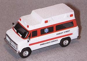 90044 CHEVROLET ambulance rescue van OVP #080 Trident 1/87 No 