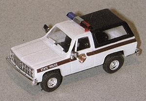 N Scale 1997 Bronze Sheriff Patrol Car 