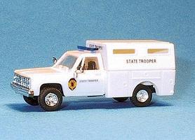 Trident Chevrolet Box Van Kansas Highway Patrol HO Scale Model Railroad Vehicle #90234 Trident Chevrolet Box Van Kansas Highway Patrol HO Scale Model Railroad Vehicle #90234