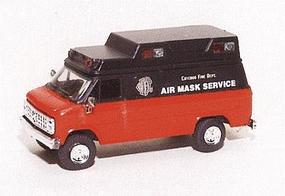 Trident Chevrolet Van Chicago Fire Dept. Air Mask Service HO Scale Model Roadway Vehicle #90292 Trident Chevrolet Van Chicago Fire Dept. Air Mask Service HO Scale Model Roadway Vehicle #90292